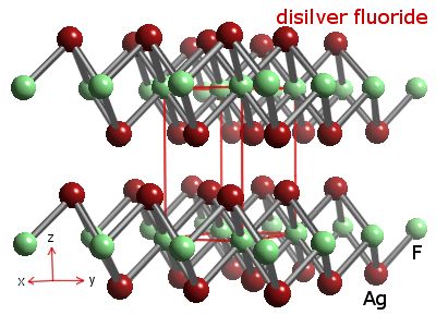 Crystal structure of disilver fluoride