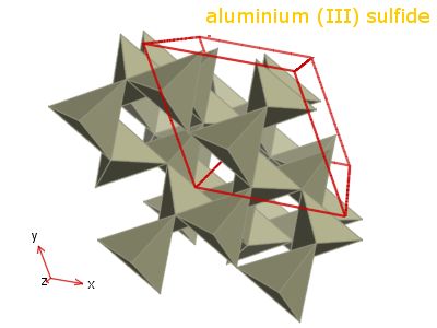 Crystal structure of dialuminium trisulphide