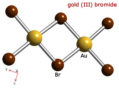 Crystal structure of digold hexabromide