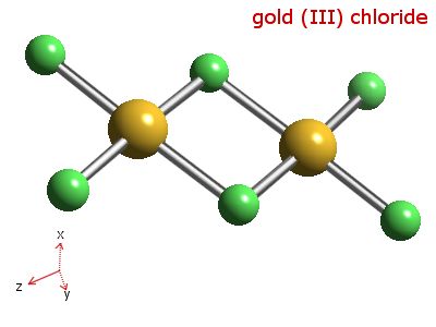 Crystal structure of digold hexachloride