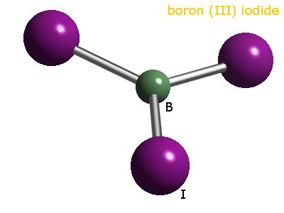 Crystal structure of boron triiodide