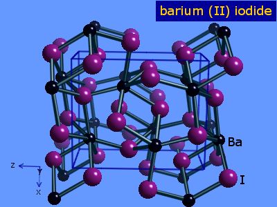 Crystal structure of barium diiodide