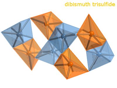 Crystal structure of dibismuth trisulphide