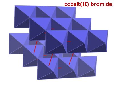 Crystal structure of cobalt dibromide