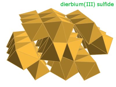 Crystal structure of dierbium trisulphide