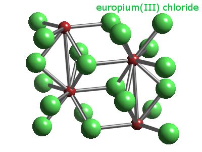 Crystal structure of europium trichloride