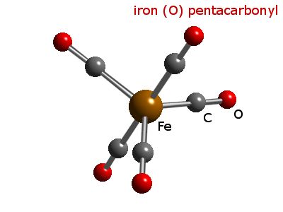 Crystal structure of iron pentacarbonyl