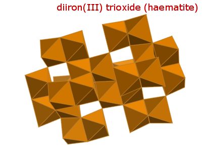 Crystal structure of diron trioxide