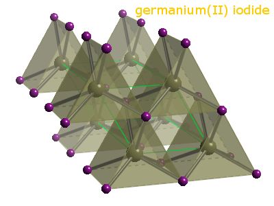 Crystal structure of germanium diiodide