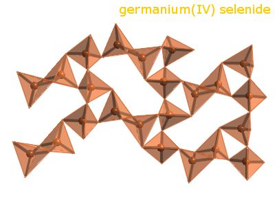 Crystal structure of germanium diselenide