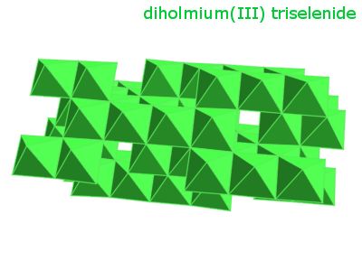 Crystal structure of diholmium triselenide