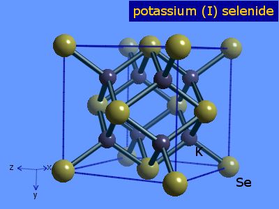 Crystal structure of dipotassium selenide