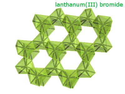 Crystal structure of lanthanum tribromide