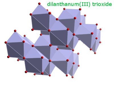 Crystal structure of dilanthanum trioxide