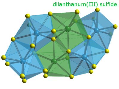 Crystal structure of dilanthanum trisulphide