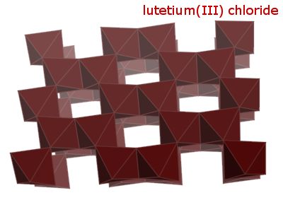 Crystal structure of lutetium trichloride