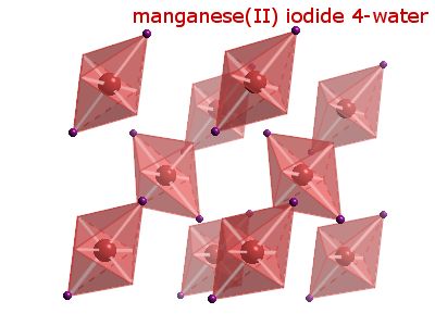 Crystal structure of tetraaquodiiodomanganese