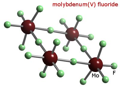 Crystal structure of tetramolybdenum_eicosafluoride