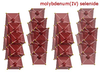 Crystal structure of molybdenum diselenide