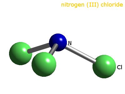 Crystal structure of nitrogen trichloride