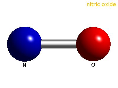 Crystal structure of nitrogen monoxide