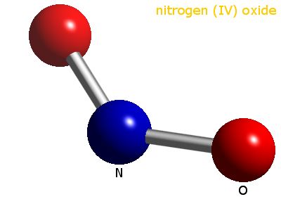 Crystal structure of nitrogen dioxide