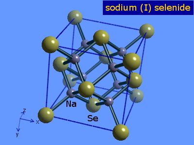 Crystal structure of disodium selenide