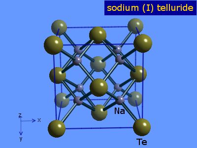 Crystal structure of disodium telluride