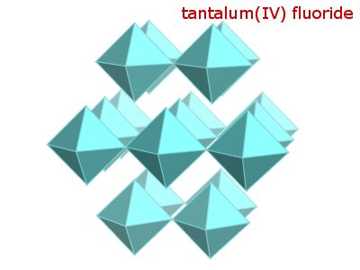 Crystal structure of niobium tetrafluoride