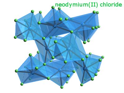 Crystal structure of neodymium dichloride