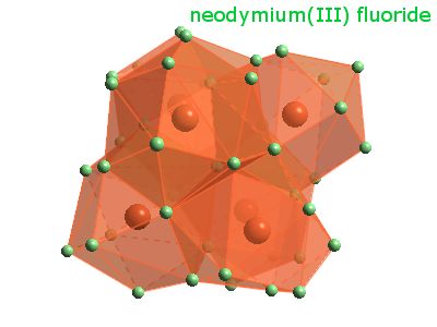 Crystal structure of neodymium trifluoride