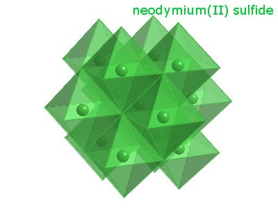 Crystal structure of neodymium sulphide