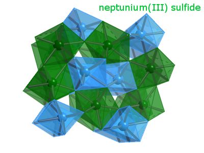 Crystal structure of dineptunium trisulphide