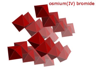 Crystal structure of osmium tetrabromide