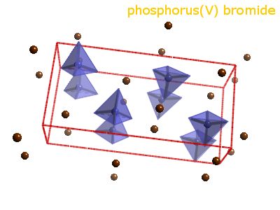 Crystal structure of phosphorus pentabromide