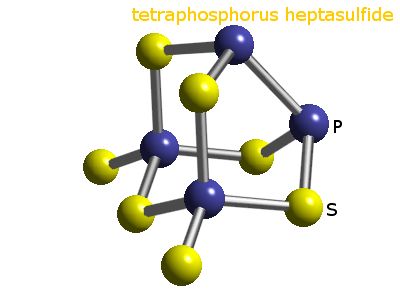 Crystal structure of tetraphosphorus heptasulphide