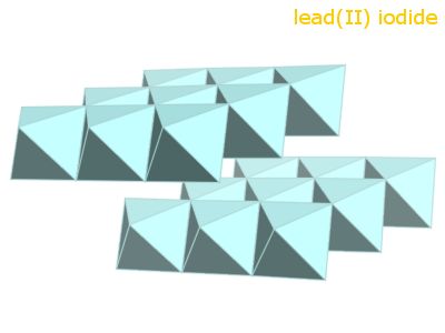 Crystal structure of lead diiodide