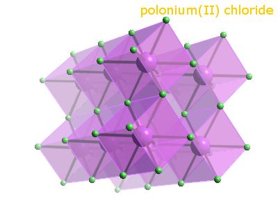 Crystal structure of polonium dichloride