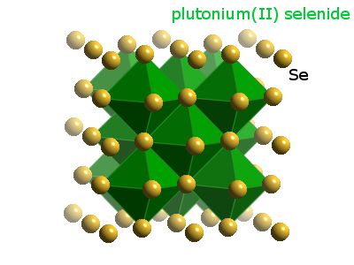 Crystal structure of plutonium selenide