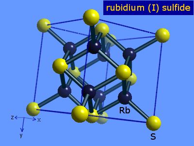 Crystal structure of dirubidium sulphide