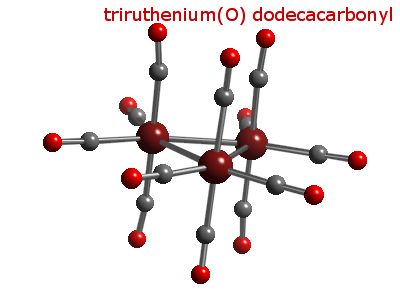 Crystal structure of triruthenium dodecacarbonyl