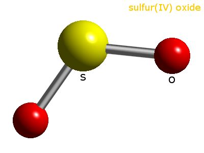 Crystal structure of sulphur dioxide