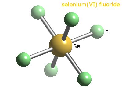 Crystal structure of selenium hexafluoride