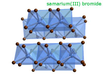 Crystal structure of samarium tribromide