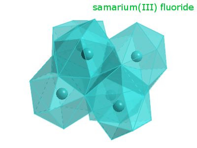 Crystal structure of samarium trifluoride