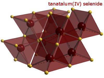 Crystal structure of tantalum diselenide