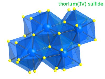 Crystal structure of thorium disulphide