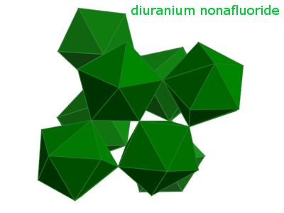 Crystal structure of tetrauranium octadecafluoride