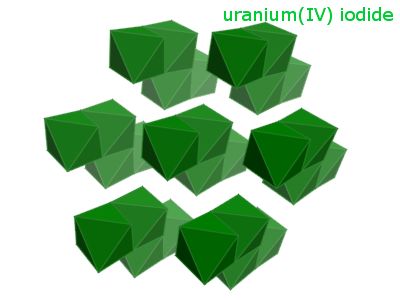 Crystal structure of uranium tetraiodide