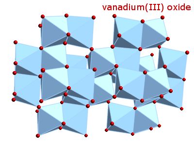 Crystal structure of divanadium trioxide